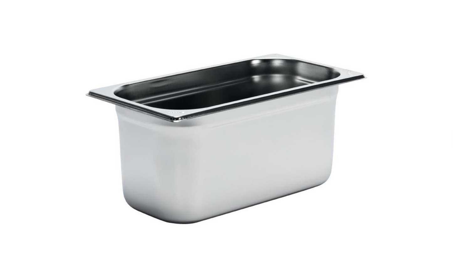 Bac gastronorme inox GN 1/3 avec couvercle- profondeur: 150 mm